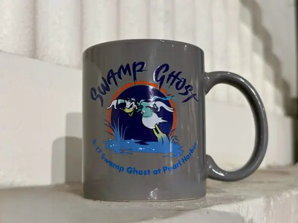 Xr:d:dagb Qqillq: J: T: - Swamp Ghost Coffee Mug - Heather Grey