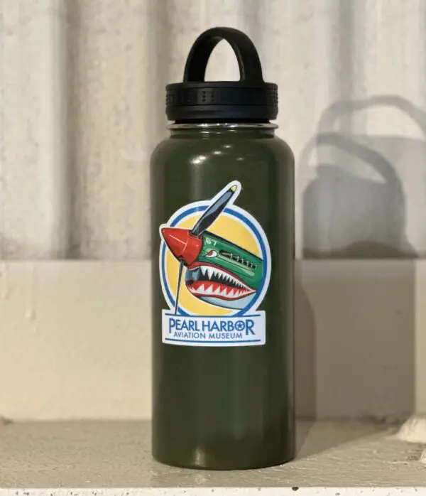 Crocodile Green P Waterbottle - LB: 32 Ounce P40 Logo H2Obottle