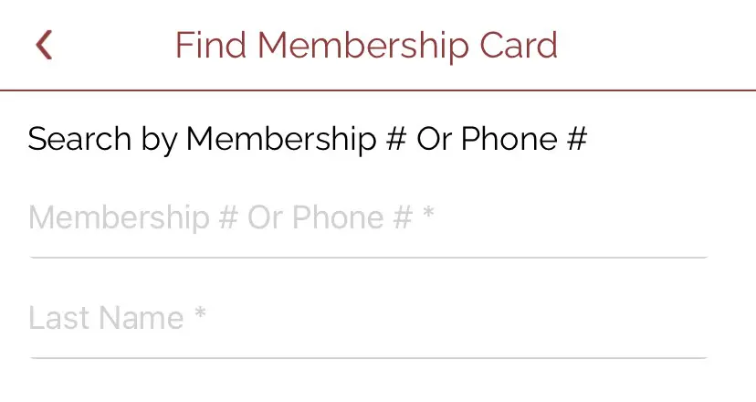 Membernumber - Digital Membership Card Instructions