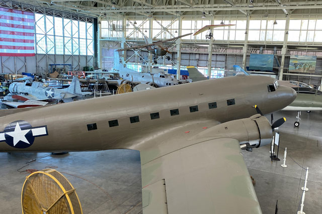 Douglas C 47 Skytraindc 3a Transport Pearl Harbor Aviation Museum