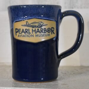 Abbey Mug Navy With Powder Blue White - DP: PHAM Abby Mug-Navy w/ Powder Blue White