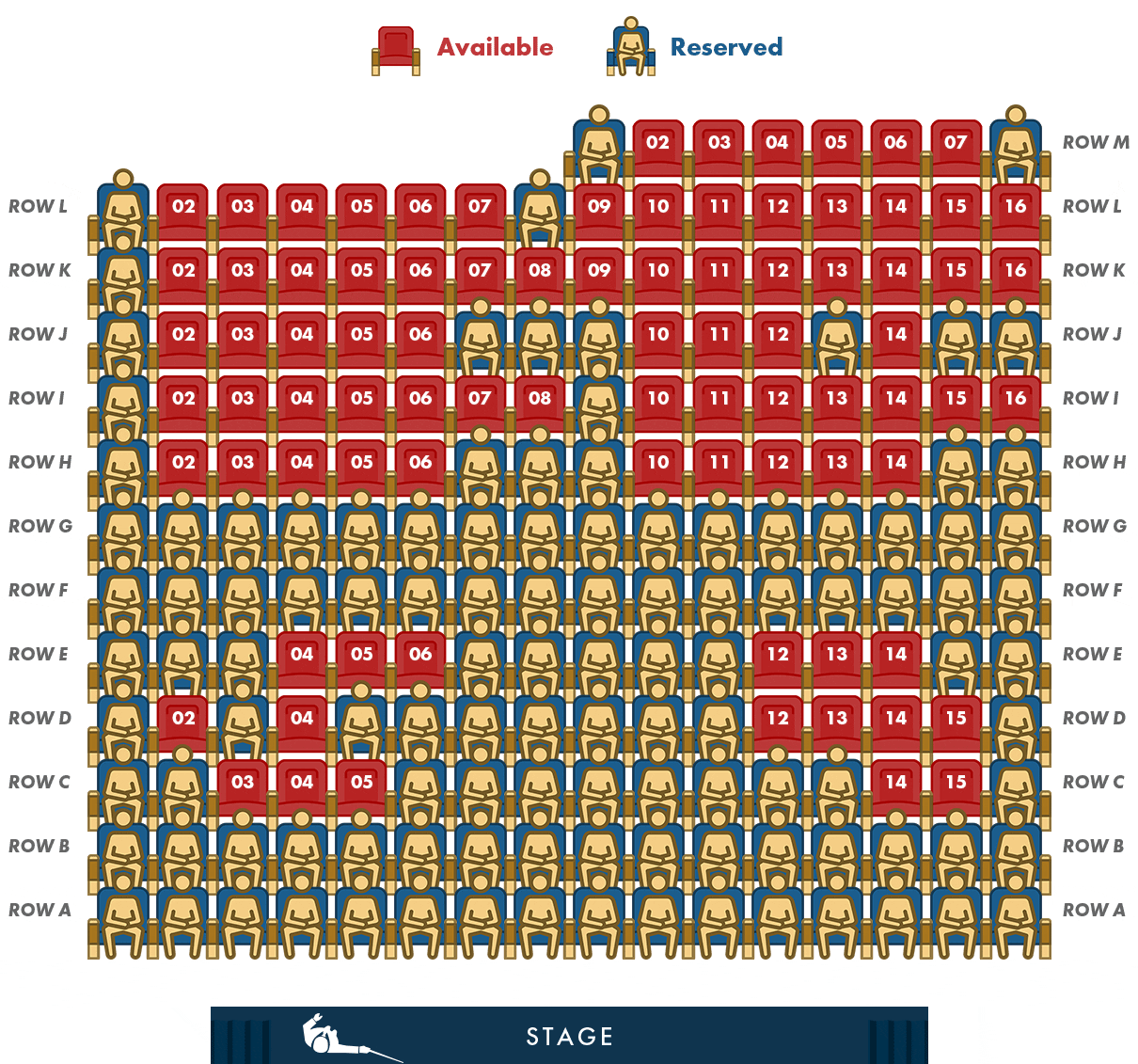 Seats Map Final - Seats of Honor